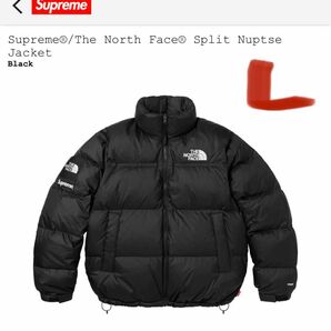 supreme north face split nuptse jacket