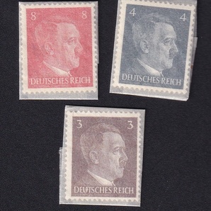 ドイツ/切手/ナチス・ヒトラー/3枚/未使用の画像3