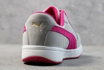PUMA プーマ 安全靴 メンズ エアツイスト スニーカー セーフティーシューズ 靴 ブランド 64.221.0 グレー＆ピンク ロー 28.0cm / 新品_画像5