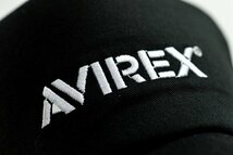 大きいサイズ メッシュキャップ メンズ AVIREX ブラックシリーズ アビレックス 帽子 17158500-80 ブラック_画像3