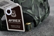 正規品 AVIREX ワークキャップ 帽子 メンズ 大きいサイズ 大きめ アビレックス ミリタリー 14787700-36ARMY 迷彩_画像5