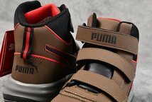 PUMA プーマ 安全靴 メンズ スニーカー シューズ Rapid Brown Mid ベルクロタイプ 作業靴 63.553.0 ラピッドブラウンミッド 26.5cm / 新品_画像5