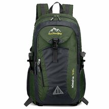 リュック メンズ レディース 防水 スポーツ 軽量 リュックサック 32L アウトドア キャンプ ジム 登山 散歩 7988248 オリーブ 新品_画像10