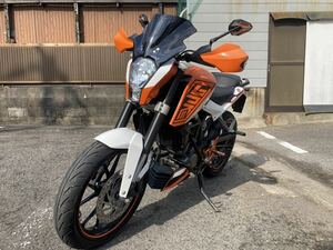 ktm duke 125 デューク　車体