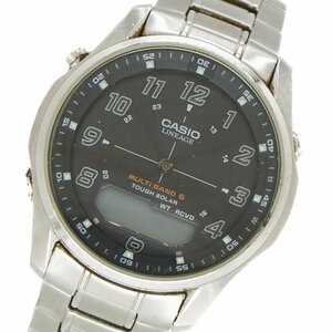 1円 稼働 CASIO カシオ QZ LCW-M100 LINEAGE ウェーブセプター waveceptor タフソーラー toughsolar MULTIBAND６ 腕時計 1214120240109