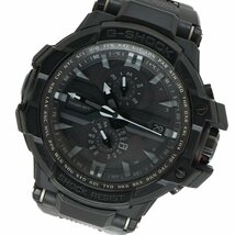 1円 稼働 CASIO カシオ G-SHOCK GW-A1000FC-1AJF スカイコックピット タフソーラー QZ クオーツ デイト 黒文字盤 SS 腕時計 1222620240116_画像1