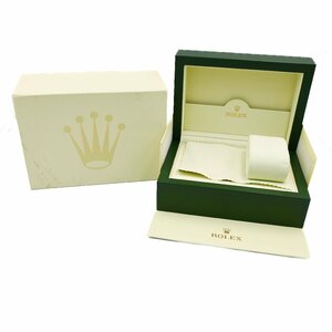 1円 美品 ロレックスケース ROLEX CASE 時計用 空箱 BOX 内箱 M 外箱 31.00.04 緑 モスグリーン 26820240312