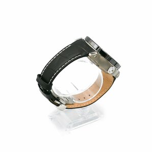 1円 稼働 美品 箱/保証書付 EDOX エドックス クロノオフショア1 シャークマン3 10241-TIB-NIN 限定 QZ 黒文字盤 SS 腕時計 223820240319の画像3