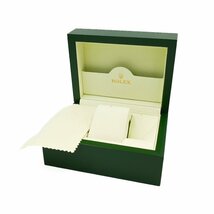 1円 美品 ロレックスケース ROLEX CASE 時計用 空箱 BOX 内箱 M 外箱 39137.01 緑 モスグリーン 28220240319_画像5