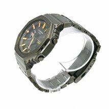 1円 稼働 美品 箱/保証書/コマ4付 CASIO カシオ G-SHOCK Gショック フルメタル GM-B2100 カシオーク タフソーラー QZ 腕時計 239620240326_画像2