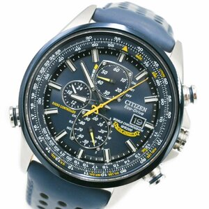 1 иен работа прекрасный товар CITIZEN Citizen Promaster blue angel sH800-S081165 Eko-Drive QZ темно-синий циферблат SS наручные часы 242320240326