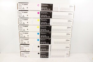 未使用 CANON 純正 トナー NPG-71 4色8本（シアン・マゼンタ・イエロー・ブラック×各2） キャノン ITPSS60O5C84-YR-L38-byebye