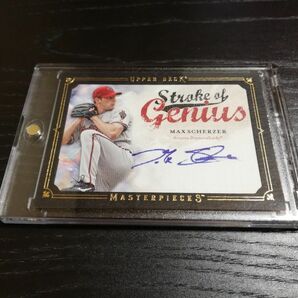 Upper Deck Max Scherzer RC Auto Topps