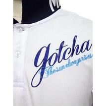 ☆未使用☆ メンズ GOTCHA GOLF ガッチャゴルフ UVカット DRY 吸汗速乾 半袖ポロシャツ 定価5,489円　ホワイト　M_画像2