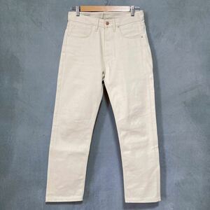 BLACKHORSE LANE ATELIERS ブラックホースレーン NW1 RELAXED STRAIGHT JEANS 13oz デニムパンツ size.28 エクリュ 生成り Made in London