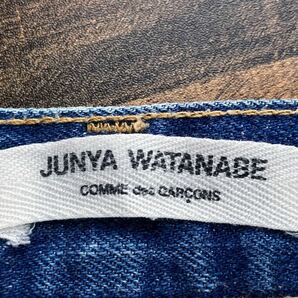 AD2008 JUNYA WATANABE COMME des GARCONS ジュンヤワタナベ コムデギャルソン ヴィンテージ 加工 赤耳 デニムパンツ size.M ヒゲ ハチノスの画像8