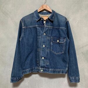 orslow オアスロウ Lot.6011 1st Type PLEATED FRONT DENIM JACKET Vintage Wash ヴィンテージ加工 デニムジャケット Gジャン size.1 (S)