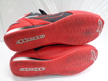 US8.5/26.0ｃｍ★Alpinestars アルパインスターズ 2510820 オースティン ライドニット シューズ BRIGHT-RED-BK★_画像7