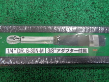 未使用品★Kitaco キタコ 674-0100100 トルクレンチ350mm DR6-30NM★汎用_画像2