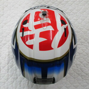 ●Arai RX-7X PEDROSA SAMURAI SPIRIT BLUE XLサイズ●の画像5