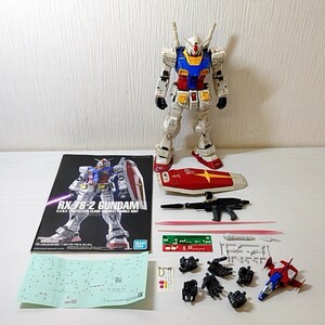 ムム6【100】1円～ バンダイ ガンプラ PG UNLEASHED 1/60 RX-78-2 ガンダム アンリーシュド 完成品 ～機動戦士ガンダム～