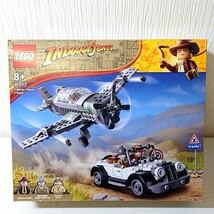 モモ19【80】1円～ 未開封 レゴ LEGO 77012 インディジョーンズ 戦闘機の襲撃_画像1