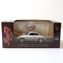 ユユ10【60】1円～ Bang バン HIGH QUALITY MODEL 1/43 7163 アルファロメオ ジュリエッタ SZ STREET MET グレー ミニカー_画像1