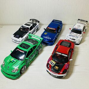 食9【100】1円～ ミニカー 1/18 Jada Toys マイスト ホットウィール 5台 まとめセット ジャンク 日産 メルセデスベンツ ほか