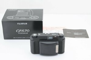 ◆新同品◆フジフィルム FUJIFILM GF670 Professional ブラック