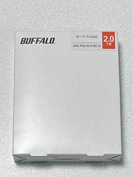 BUFFALO USB 3.2(Gen 1)対応 外付けポータブルSSD 2TB