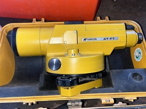 トプコン　オートレベル　AT-F1　測定器　測量機　