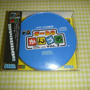 ■即決■ ジャンク品 メガCD ゲームのかんづめ VOL.2 返品返金不可 レターパック、ゆうパック限定の画像1