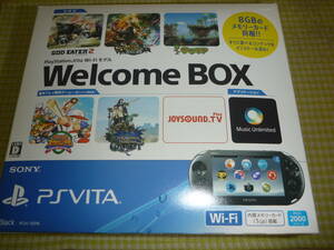 ■即決■　PS Vita PCH-2000 ブラック WelcomeBOX ウェルカムボックス 本体　欠品あり　ゆうパック限定
