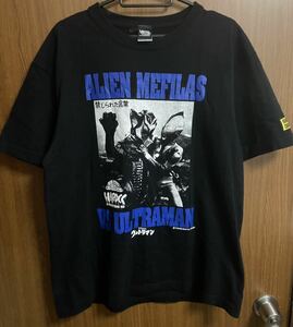 レア ハードコアチョコレート ウルトラマン VS メフィラス星人 Tシャツ L HARDCORE CHOCOLATE 特撮 怪獣 星人 円谷プロ 映画