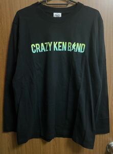 レア CKB クレイジーケンバンド 長袖 Tシャツ M 未使用 タグ付 バンドTシャツ 横山剣 横浜 CRAZY KEN BAND