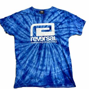 reversal Tシャツ　ブルー　Lサイズ　