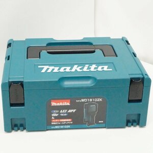 未使用 未開封 makita マキタ 充電式 ウォールディテクタ 18V 14.4V WD181DZK バッテリ 充電器別販売 ケースにすりキズ 汚れあり