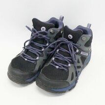 中古 メレル MERRELL レディース トレッキング シューズ 23.5㎝ パープル×ブラック_画像2