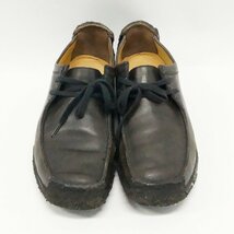 中古 ORIGINAL クラークス Clarks ワラビー モカシン レザー シューズ 26㎝ ブラウン系_画像1