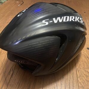 スペシャライズド S-Works Evade Black SM 54〜60cm マットブラック 黒 specializedヘルメット の画像2