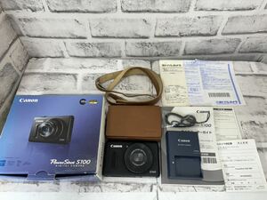 【42099.0309M】CANON PowerShot S100 ブラック キャノン コンパクトデジタルカメラ デジカメ 中古動作未確認品