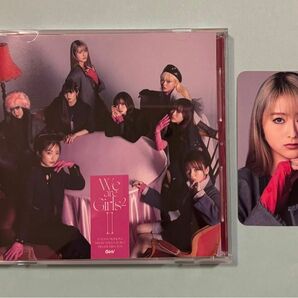 Girls2 We are Girls2 - Ⅱ - 通常盤CD（開封済み）＆トレーディングカード　百花ちゃん