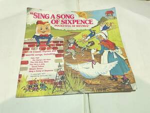 SING A SONG OF SIXPENCE アメリカ民謡　歌詞