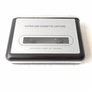 カセットテーププレーヤー　美品　カセットからMP3にデジタル音源化　電池　AC可