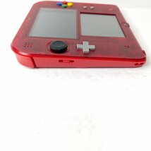 Nintendo　ニンテンドー2DS　ポケットモンスター赤　限定パック　極美品_画像5