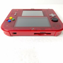 Nintendo　ニンテンドー2DS　ポケットモンスター赤　限定パック　極美品_画像4