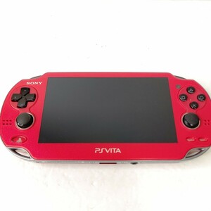 ソニー　PSvita pch1000 コズミックレッド　極美品　ゲーム機