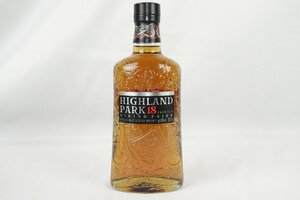 ☆【未開栓 古酒 】HIGHLAND PARK 18年 ハイランド パーク ヴァイキング プライド スコッチウイスキー (43% 700ml) 未開封 良品☆ナ