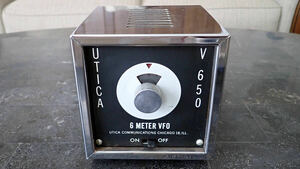 【UTICA】希少 UTICA 650用 外部VFO V650 ジャンク品