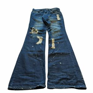 00s Japanese Label flare denim pants goa g.o.a if six was nine kmrii share spirit lgb l.g.b. tornadomart 14th addiction archive